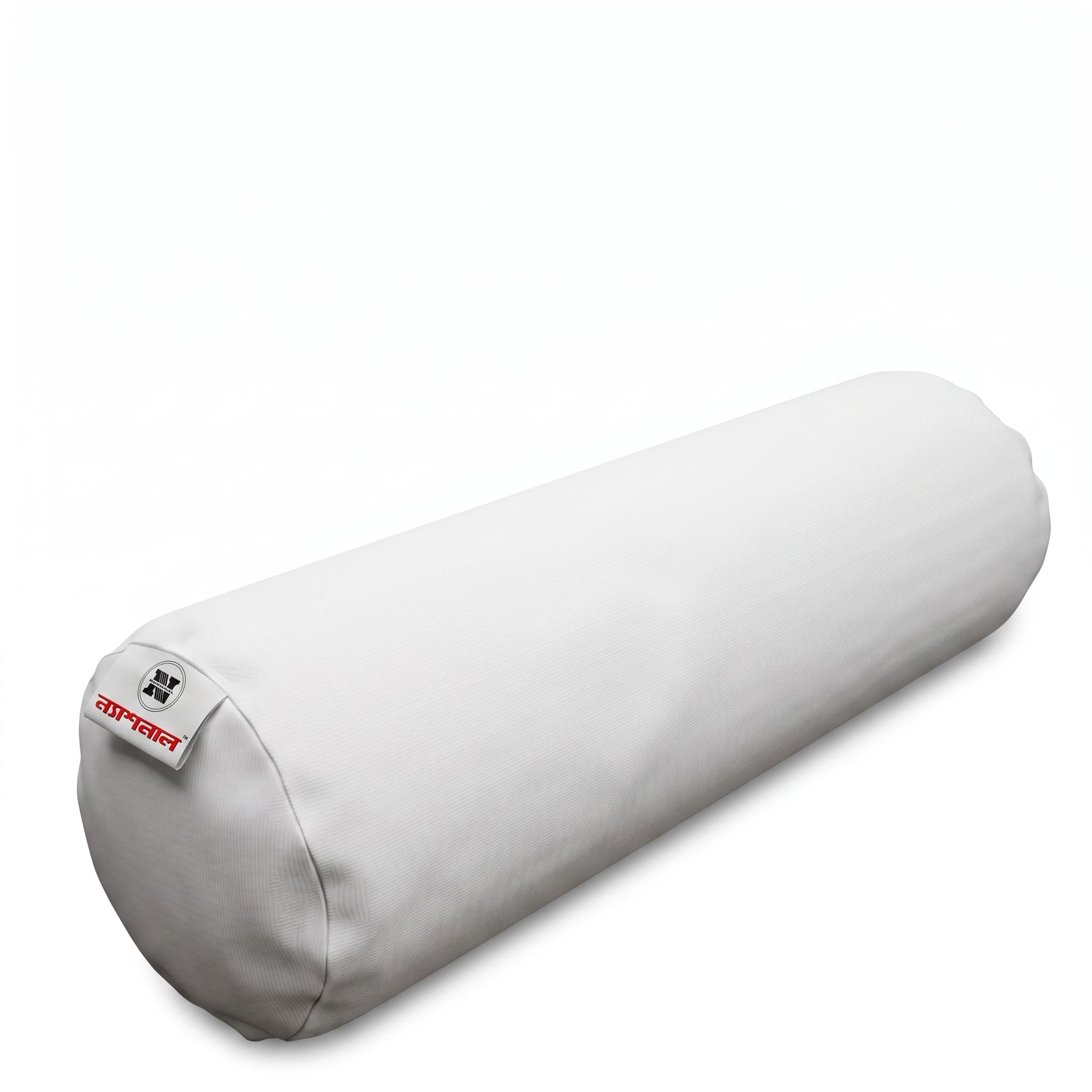 National Classic Cylindrical White Bolster Pillow