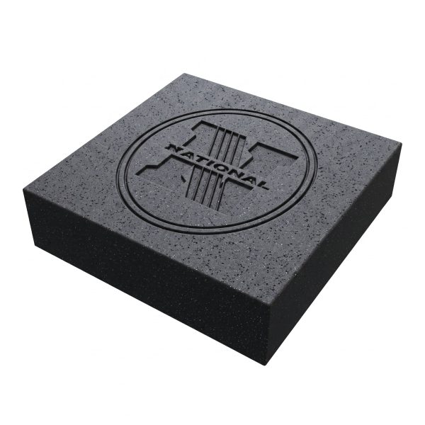 National Industrial Density Grey Foam Meditation Block