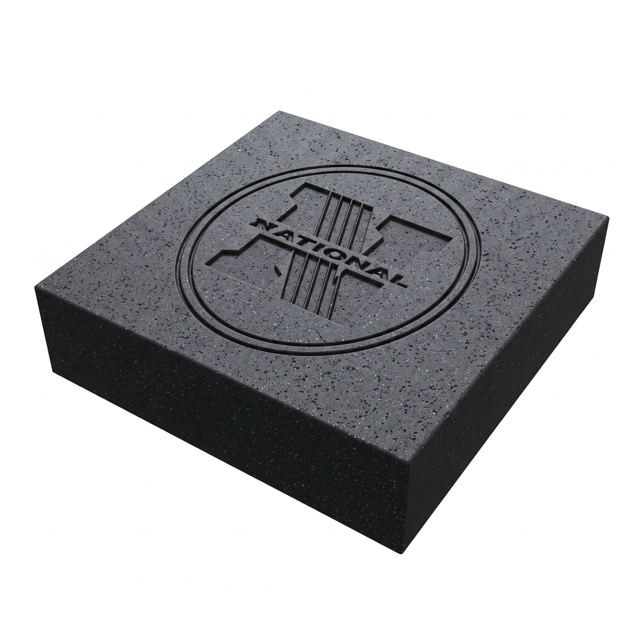 National Industrial Density Grey Foam Meditation Block