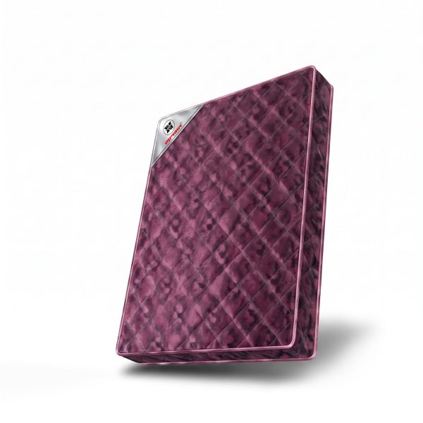 National Royal Maroon Diamond Quilted Mattress