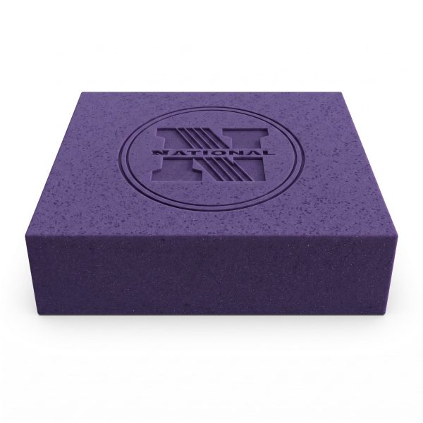 National Studio Series Speckled Purple Yoga Block
