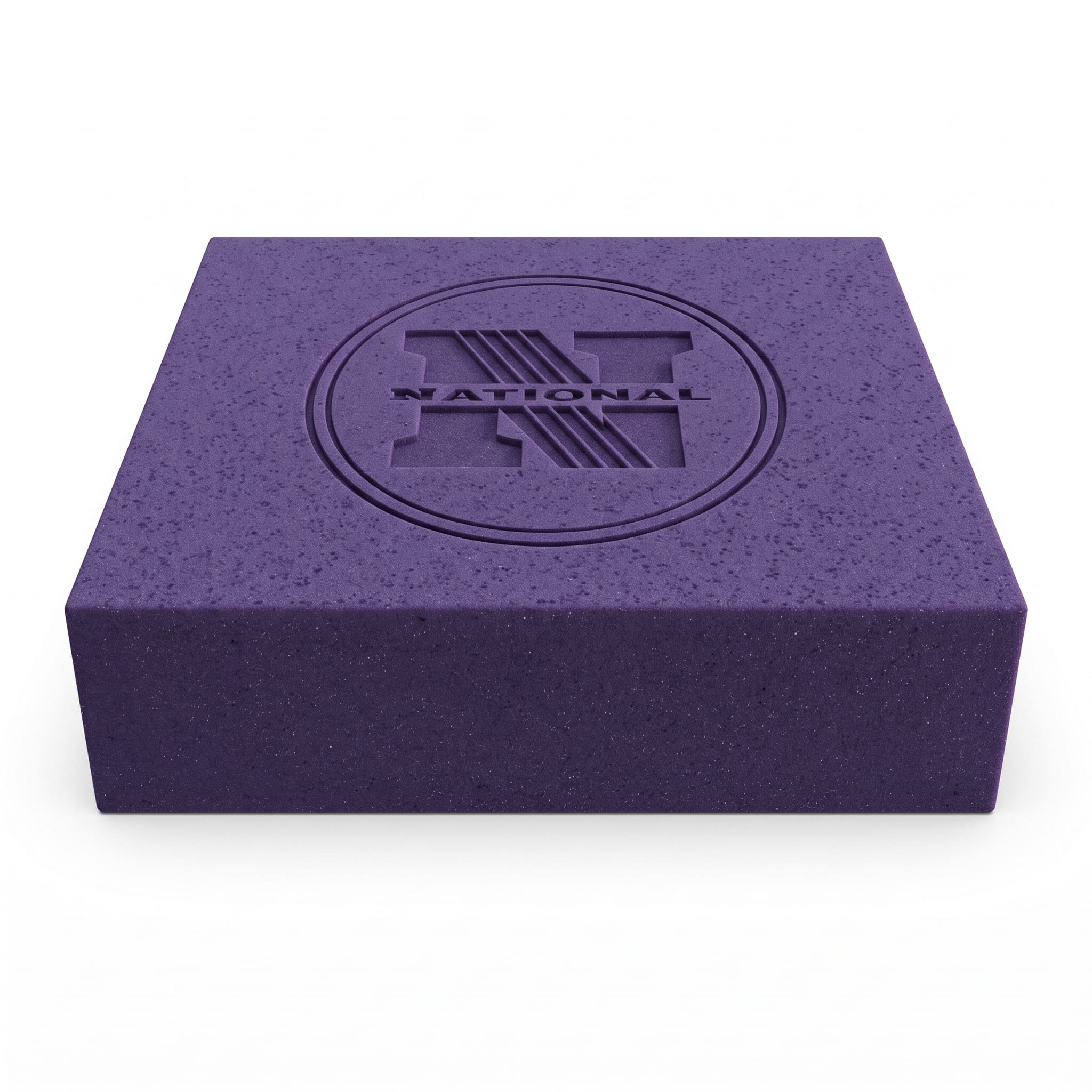 National Studio Series Speckled Purple Yoga Block